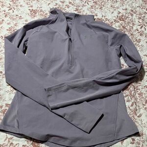 Under Armour Lavender Quarter-Zip Top